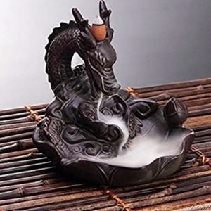 Dragon ceramic breathes insence